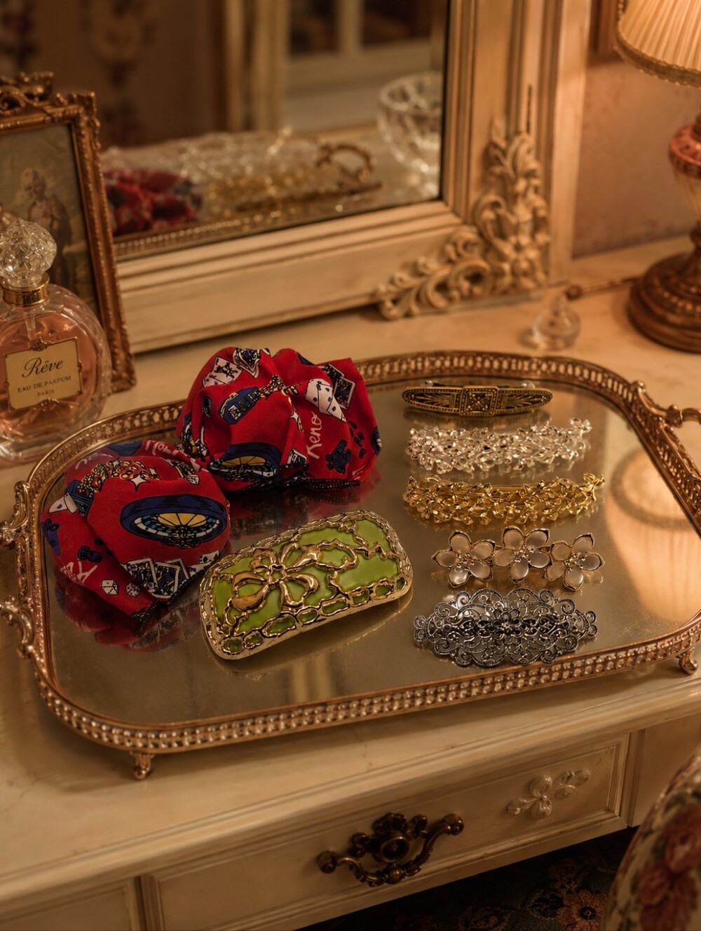 Vintage & Modern Hair Clip Accessory Lot